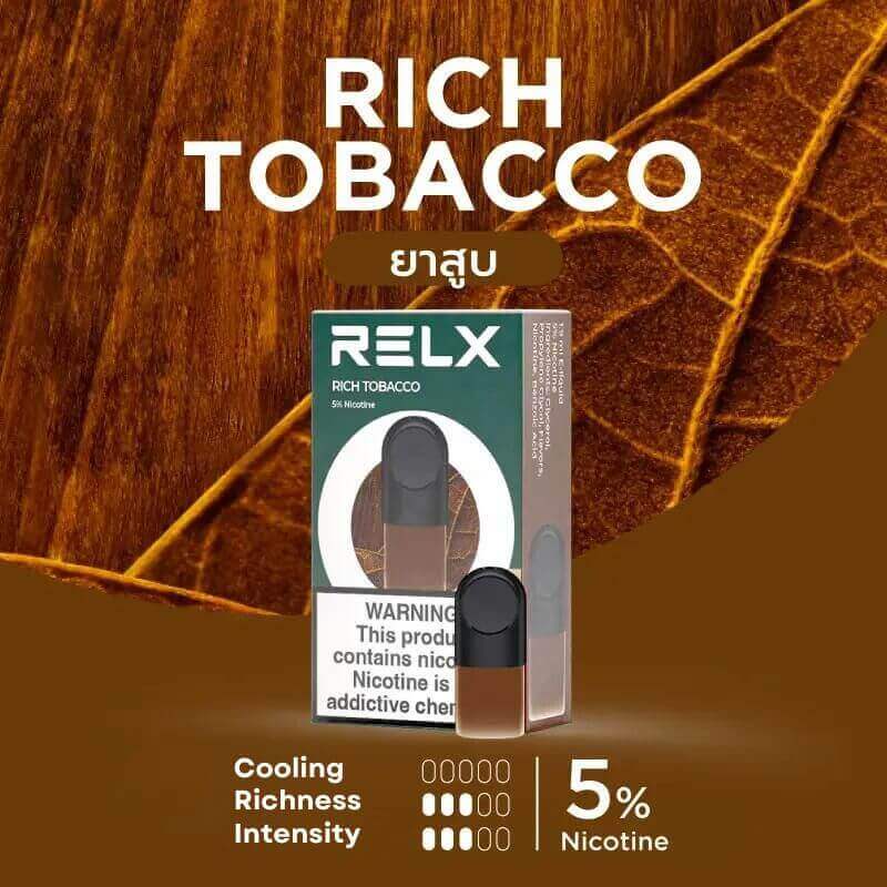 RELX-Infinity-Pod-Rich-Tobacco-singapore-vape-delivery-shop