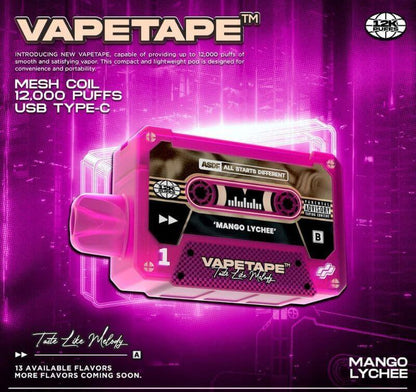 VAPETAPE-12000PUFFS-MANGO-LYCHEE-singapore-vape-delivery-shop